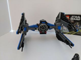 Lego Star Wars Tie Interceptor 6206 100 Complete Rare Hard To Find