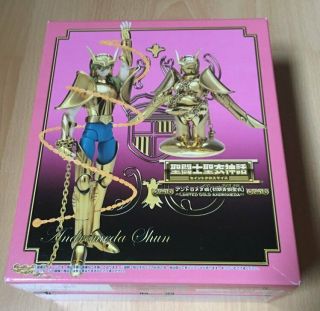 Saint Seiya Myth Cloth Andromeda V1 Limited Gold Edition Bandai Japanese Version