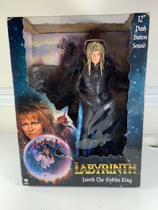 Neca Reel Toys Labyrinth David Bowie 12” Talking Action Figure Rare