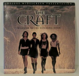 The Craft Widescreen Laserdisc - Neve Campbell - Very Rare Horror