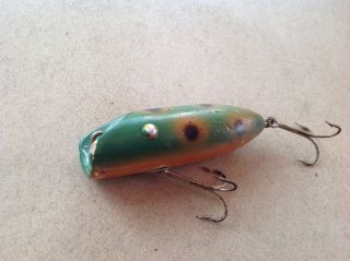 Vintage South Bend Baby Bass - Oreno Lure 8/7/20p 2 - 7/8 " Frog