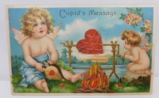Vintage Antique Postcard - Valentine 