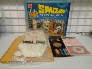 Vintage 1976 Mattel Space 1999 Moon Base Alpha Control Room Play Set