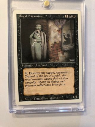 Royal Assassin X (4) Mtg Revised Excellent/near (rg) 4rcards