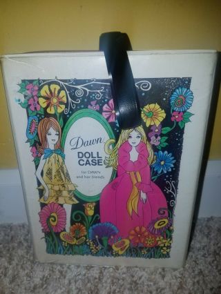 Vintage Topper Dawn Doll Case For Dawn And Her Friends 1970 555