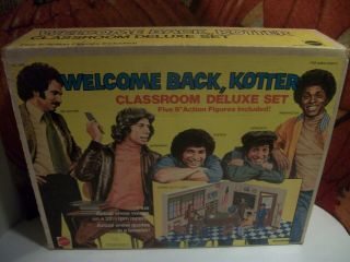 Mattel 1976 Welcome Back Kotter Classroom Play Set No Figures