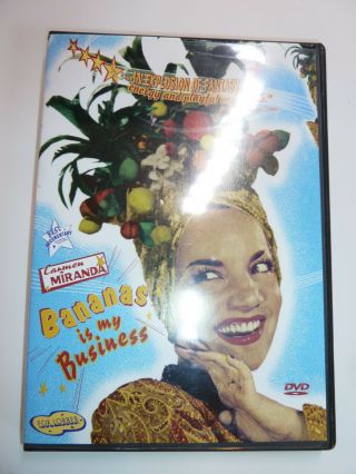 Carmen Miranda: Bananas Is My Business Dvd Documentary Movie Biography Rare