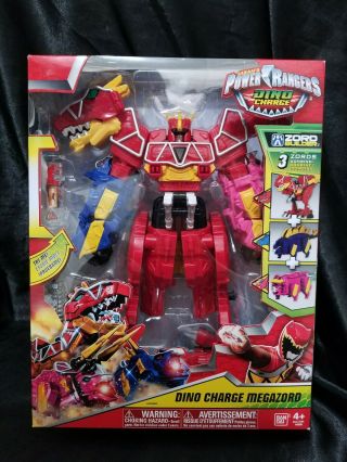 Power Rangers Dino Supercharge Megazord 3 Zords Combine Zord Builder Charge