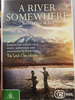 A River Somewhere Rare Dvd Tv Complete Series One & Two Fly Fishing Documentary