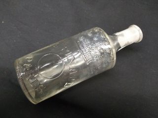 Antique French Perfume Bottle E D.  Pinaud Paris.  About 7 " Tall