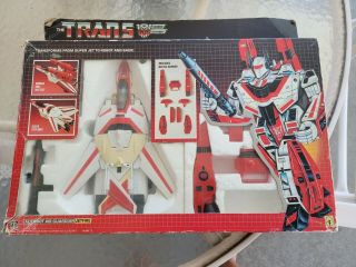 1984 G1 Transformers Autobot Air Guardian Jetfire,  Construction Warrior