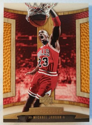 2006 - 07 Upper Deck Hardcourt Michael Jordan Rare Premium Card 13