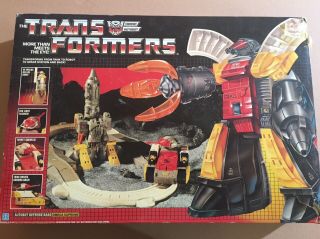 Transformers G1 1985 Omega Supreme 100 ?w/ Box