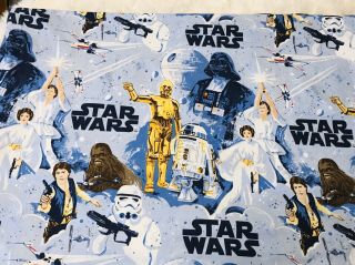 Pottery Barn Kids Star Wars Hope Twin Duvet Cover Cotton Rarely Bright