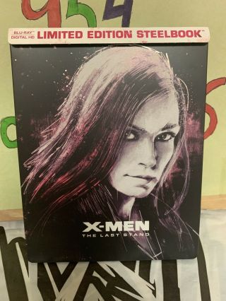 X - Men The Last Stand Blu - Ray Limited Edition Steelbook Rare