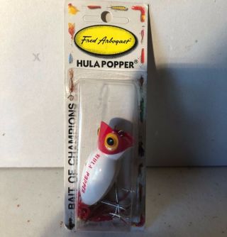 Fred Arbogast 5/8 Oz Hula Popper Model No.  570 01 - In Package