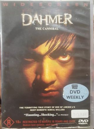 Dahmer The Cannibal Rare Dvd Horror Jeremy Renner Serial Killer True Story Film