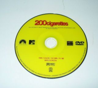 200 Cigarettes (dvd,  1999) - - Disc Only (generic Slimline Case) Rare