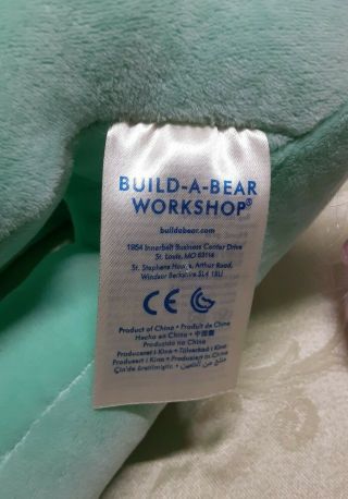 Build A Bear BAB My Little Pony Minty Plush Rare Sea Green Peppermint MLP Toy 3
