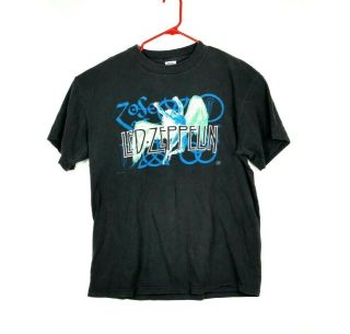 Rare Vintage Led Zeppelin Swan Song Zoso Winterland Black T Shirt 90s Xl