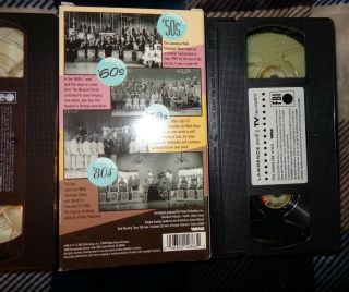 2 HTF RARE LAWRENCE WELK SHOW VHS TAPES TV TREASURES & LIVE FROM HAWAII 3