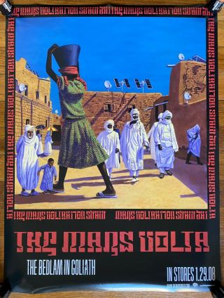 The Mars Volta The Bedlam In Goliath Rare Promo Double Sided Poster 