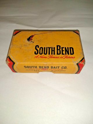 Vintage South Bend Midg - Oreno Fishing Lure No.  968 Rw Box Only
