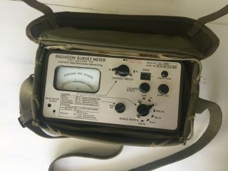 Radiation Survey Meter - Total Type 6109 B - Rare