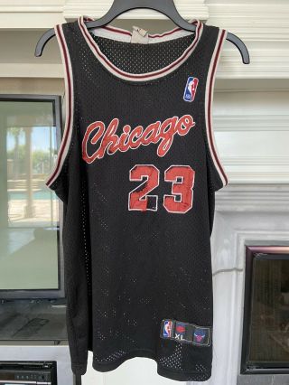 Vintage 90’s Chicago Bulls Michael Jordan Jersey Hardwood Classic Sz Xl Rare