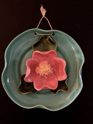 Gorgeous Mid Century Modern Hanging Lily Pad Flower