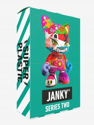 Janky Series 2 Case Of 24 Blind Boxes By Superplastic. ,
