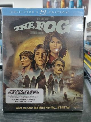 The Fog - Scream Factory Collector’s Edition Blu - Ray With Rare Slipcover