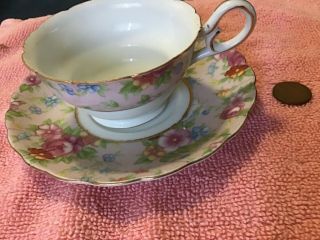 Antique Teacup And Saucer Merit Occupied Japan