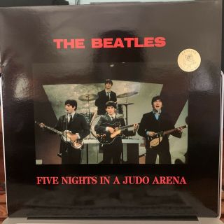 The Beatles Five Nights In A Judo Arena Clear Colored Vinyl Rare