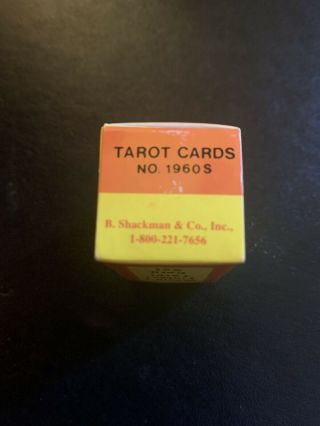 World’s Tiniest Tarot Card Set Rider - Waite RARE 3