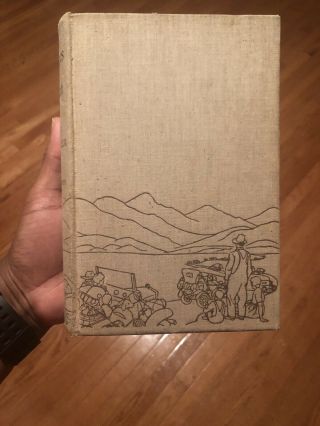 Vintage The Grapes Of Wrath Book By John Steinbeck 1939 10th Printing Hardback