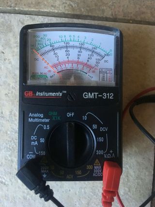 Gardner Bender Gmt - 312 Analog Multimeter
