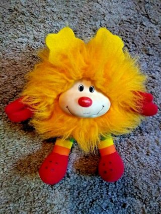 Sprite Twink Vintage Plush Toy Hallmark Rainbow Brite Clip Oj Orange Squeak Guc