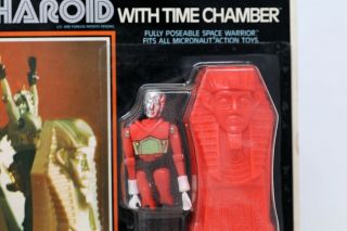 Vintage Mego Micronauts Pharoid With Orange Time Chamber Moc