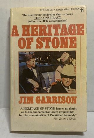 A Heritage Of Stone By Jim Garrison (ultra Rare) Oop Out Of Print