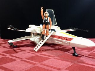 Vintage Star Wars 1978 X Wing Fighter Complete With Electronics,  Pilot