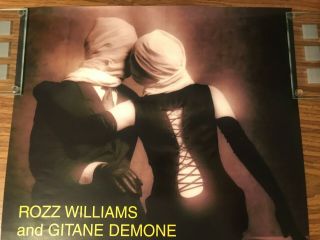 Rozz Williams and Gitane Demone Dream Home Heartache Poster 1995 RARE 2
