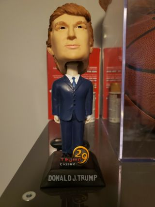Rare Donald J.  Trump Casino 29 Bobblehead
