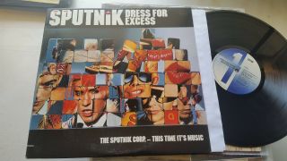 Sigue Sigue Sputnik Dress For Excess Lp Emi 1988 Vinyl Punk Synth Rare