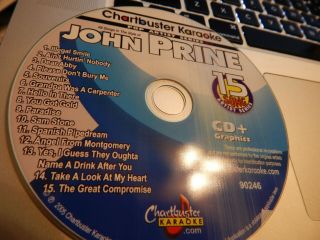 John Prine Chartbuster Karaoke 90246 Cd,  G Cdg Very Rare