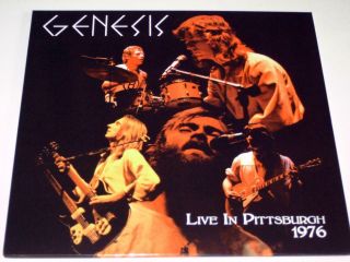 Genesis - Live In Pittsburgh 1976 - 2lp Rare Concert Album Phil Collins V117