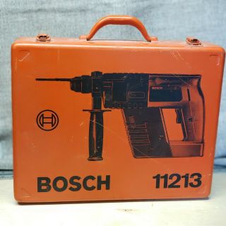 Bosch 11213 Hammer Drill Carrying Case | Metal | Rare Find | Tool Enthusiast