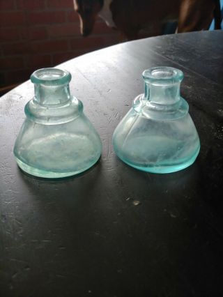 Antique Inkwells 1890s To Early 1900