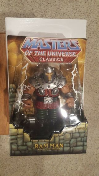Mattel Masters Of The Universe Classics Motuc Ram Man Misb Rare