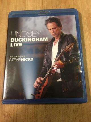 Lindsey Buckingham With Special Guest Stevie Nicks Live Blu - Ray Rare Shippi